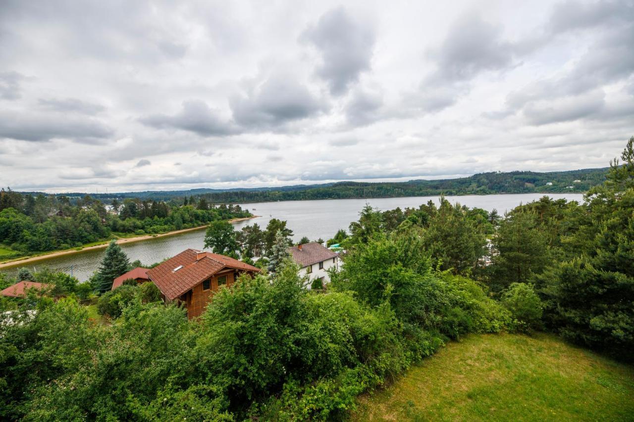 Hotel Panorama Orlík Klucenice Exterior foto